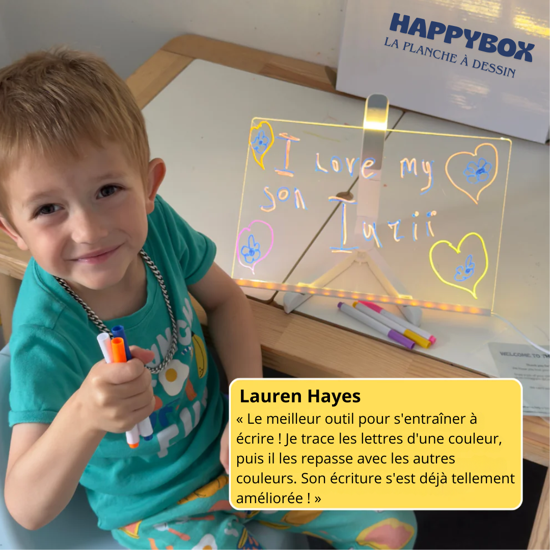 Planche à Dessin Lumineuse HAPPYBOX